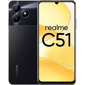 Смартфон Realme C51, 4.64 Гб, черный